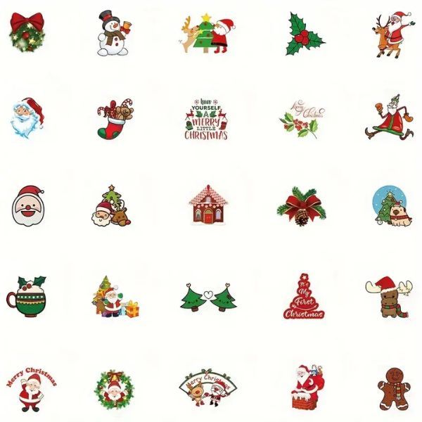 Beautiful Christmas Journaling Stickers