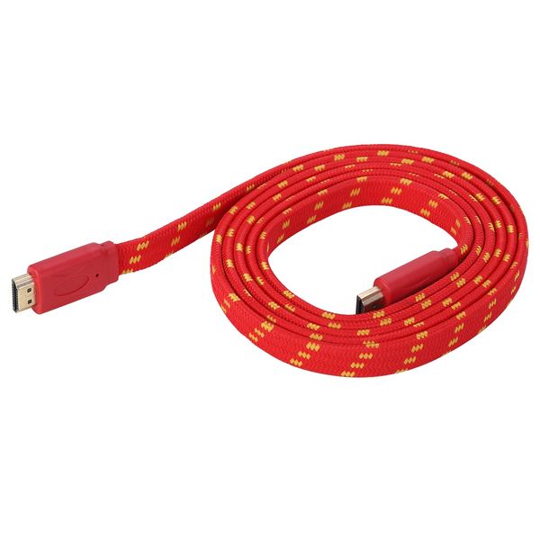1.8m HDMI 1.4 Cable 1080P Gold Red