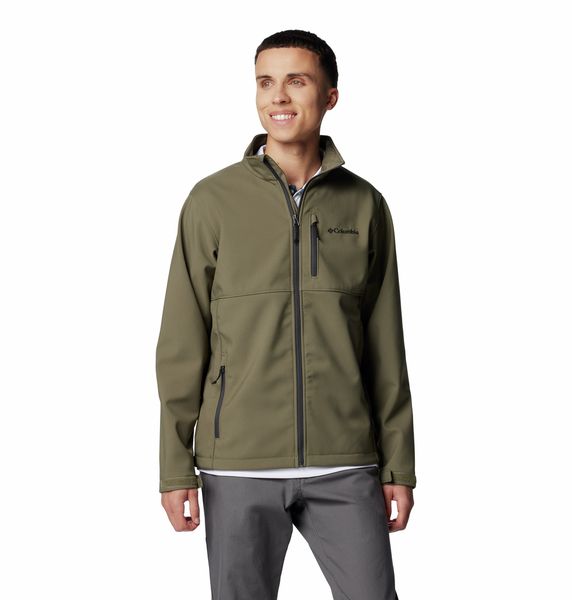 Columbia Men's Ascender Softshell Jacket Stone Green