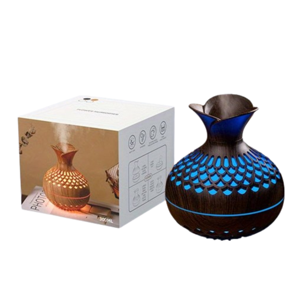 Aroma Humidifier Diffuser Essential Oil Ultrasonic Aromatherapy - Black