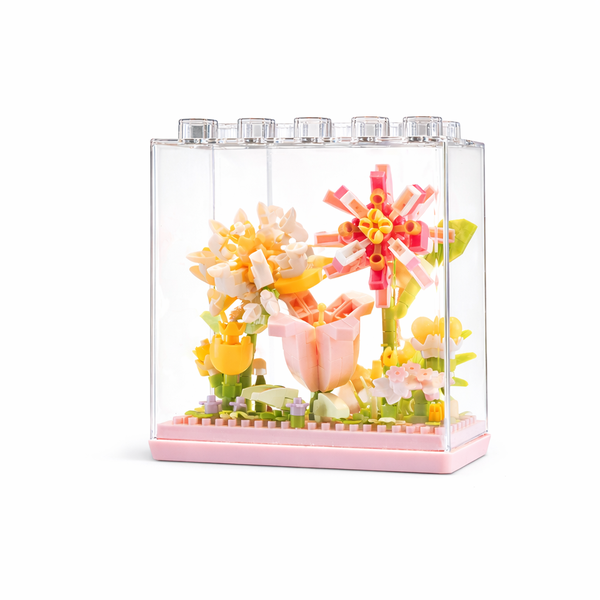 306 Piece Camellia Flower Set With Storage Box - Multicolor