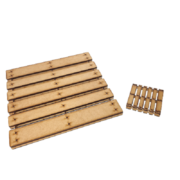 Pallet Placemats and Coaster Set