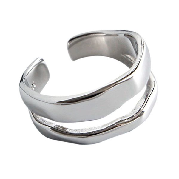 ZELTRYN Irregular Line Ring