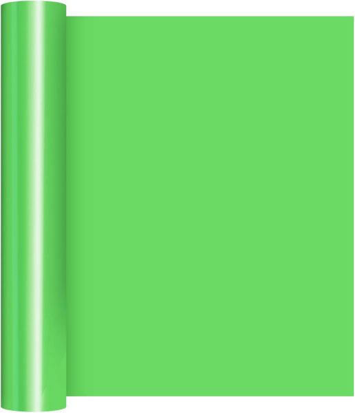 PU T-Shirt Transfer Vinyl - Plain Fruit Green 61cm x 2m