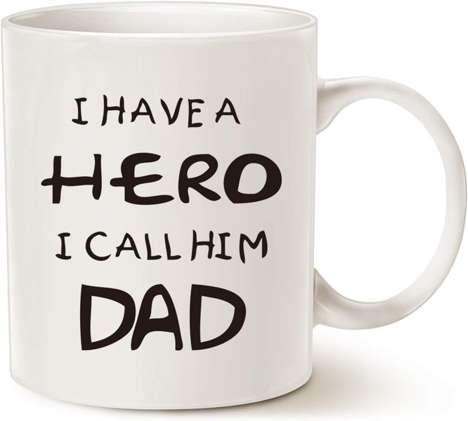 Hero dad-Valentines-Father's day-Mother's day-Christmas Mug