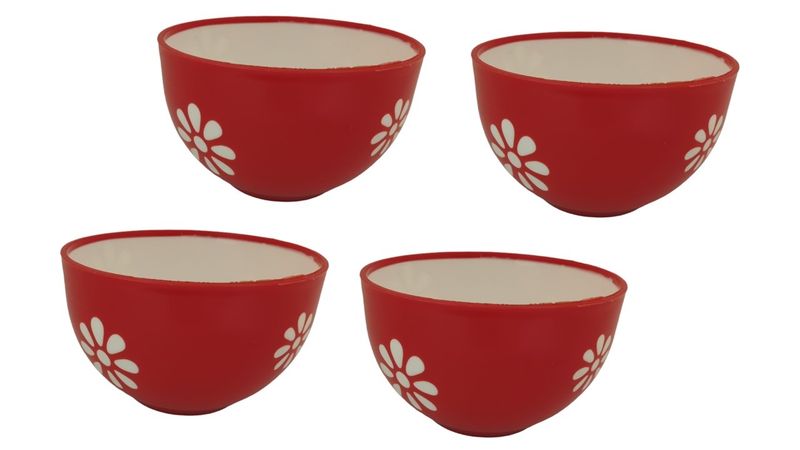 Plastic Cereal/ Soup Bowl Set Of 4