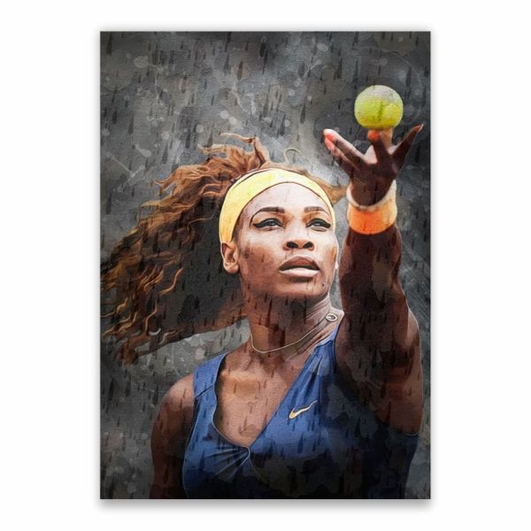 Serena Williams Decorative Poster - A1
