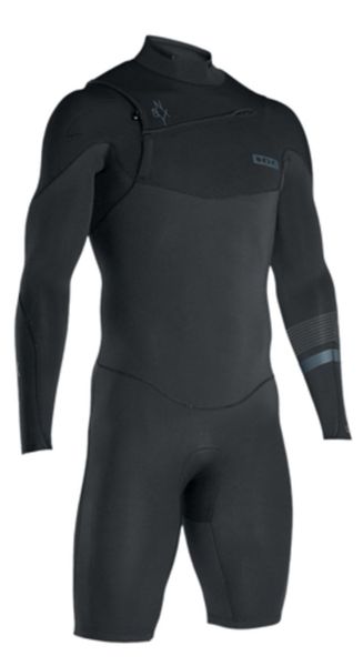 ION Wetsuit - Onyx Shorty LS FZ 2.5mm - Black - 2017