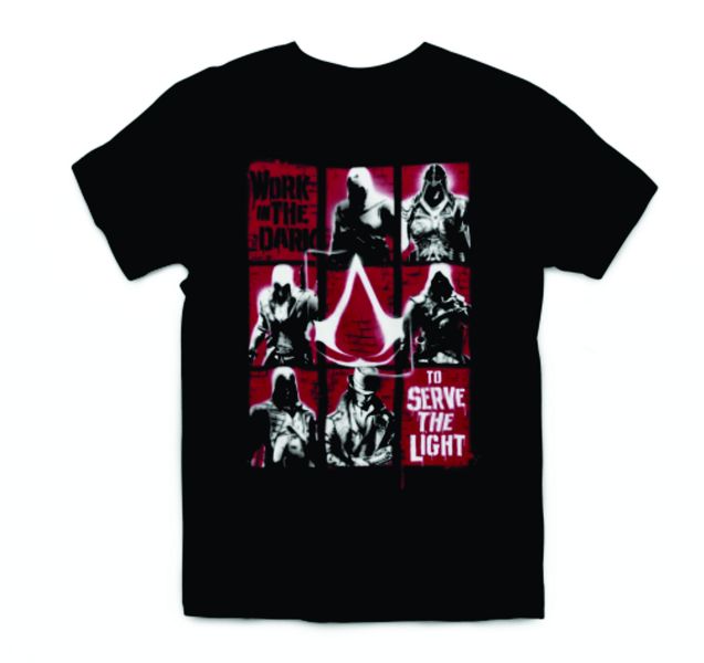 Assassins creed legacy - Work the dark Men's Black T-Shirt