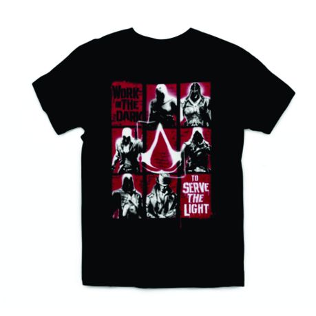 Assassins creed legacy - Work the dark Men's Black T-Shirt Image
