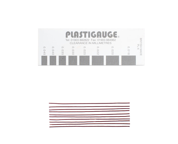 Plastigauge Precision Measurement Kit - 10 Piece (White) 0.018mm - 0.045mm