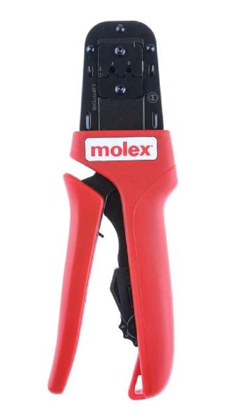 Molex (63819-1100) Crimp Tool, Ratchet, 125" 20-14AWG Pin &amp; Socket Contacts
