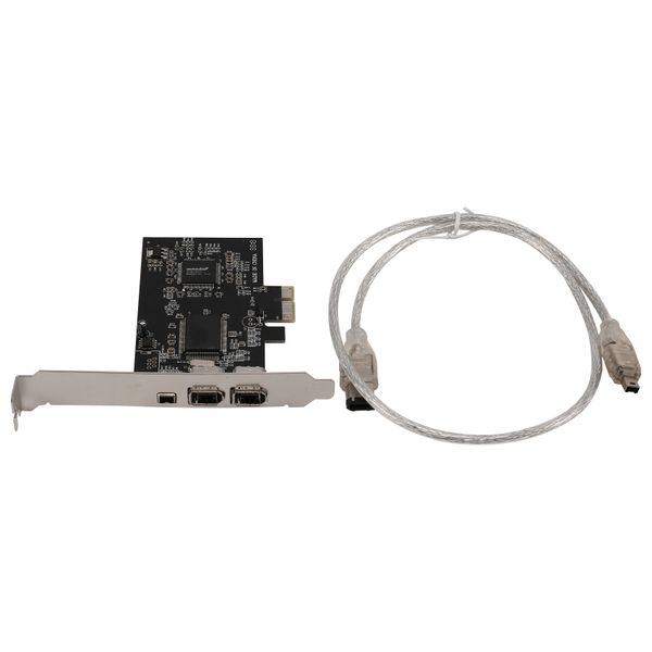 1394 Firewire Card,PCIe 3 Ports 1394A PCI Express to External IEEE