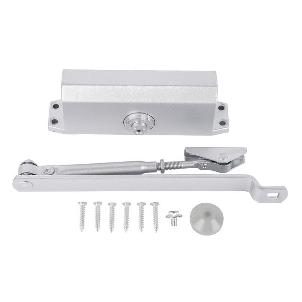 Hydraulic auto door closer (99-132lbs)