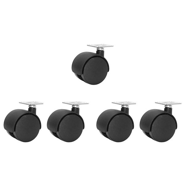 Drawer Wheel/Castor Plated Wheel/Castor (38mm x 38mm)