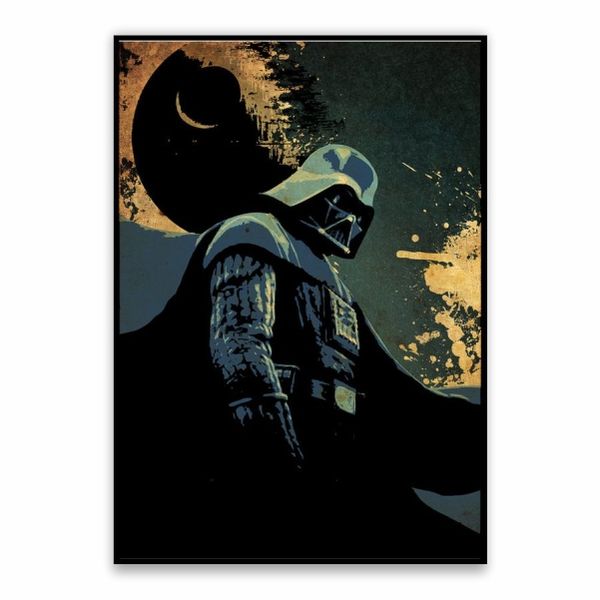 Darth Vader Death Star Poster - A1