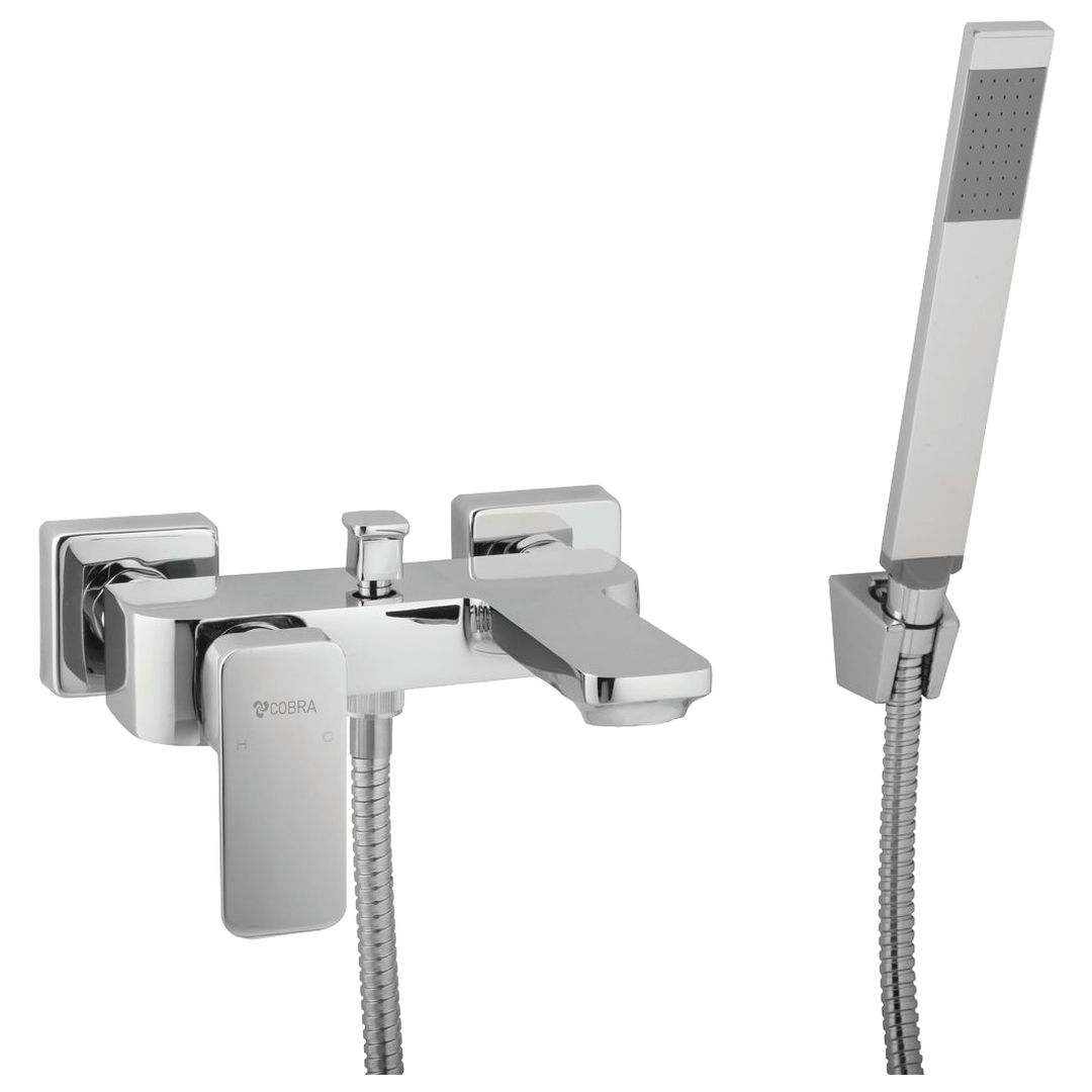 COBRA Bordo Square Bath Mixer & Hand Shower Buy Online in South