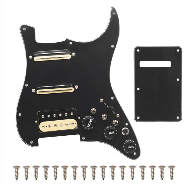 Ssh-Coil Splitting Electric Guitar Pickguard 2 Mini Humbucker B