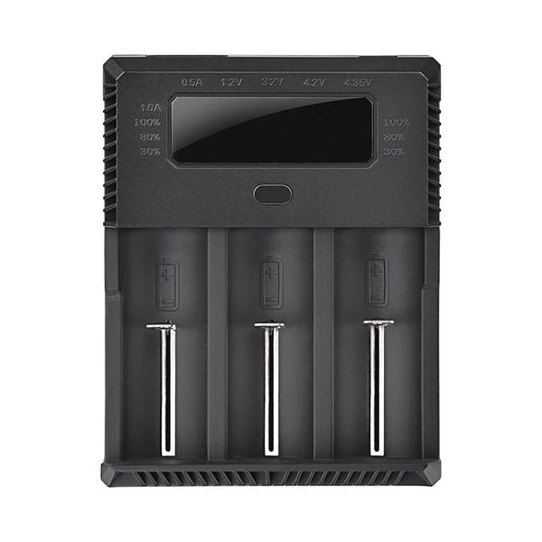 Trustfire Battery Charger With 3 Slots, Support Rechargeable Li-Ion IMR