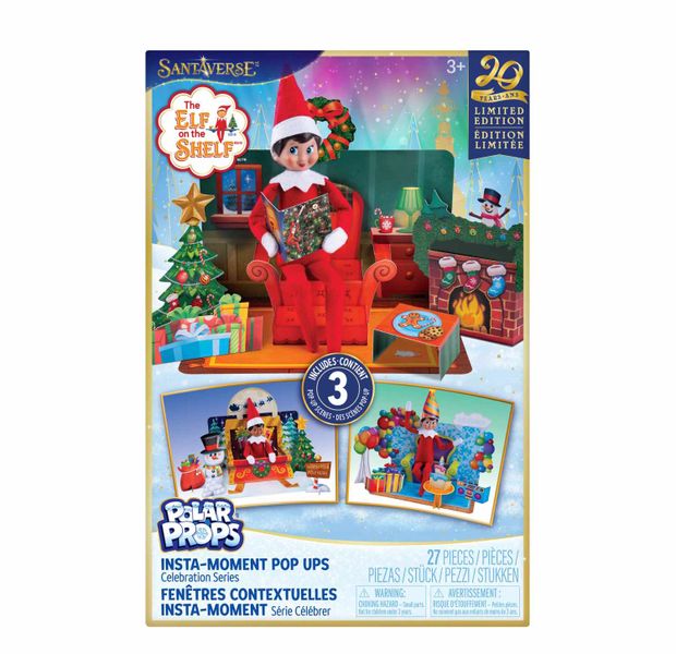 The Elf On The Shelf - Polar Props - Insta-Moment Pop Up Scenes (27 Pieces)