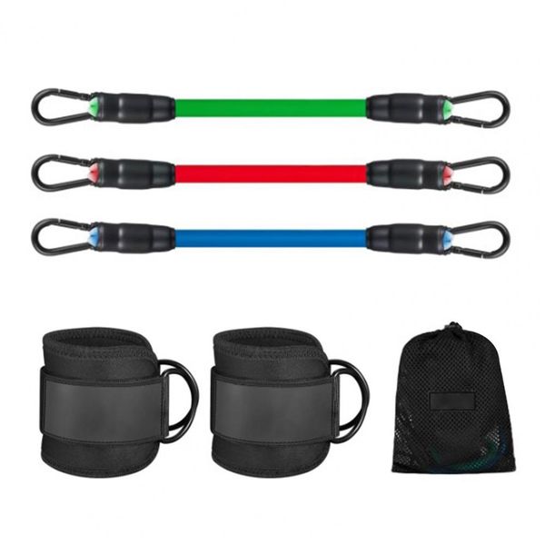 Workout Resistance Bands Ankle Resistance Band Set with Adjustable Fastener