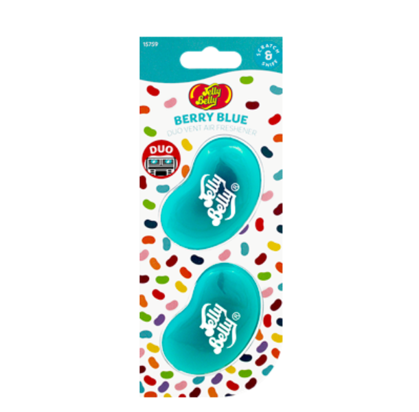 Jelly Belly Berry Blue Duo Vent Air Freshener