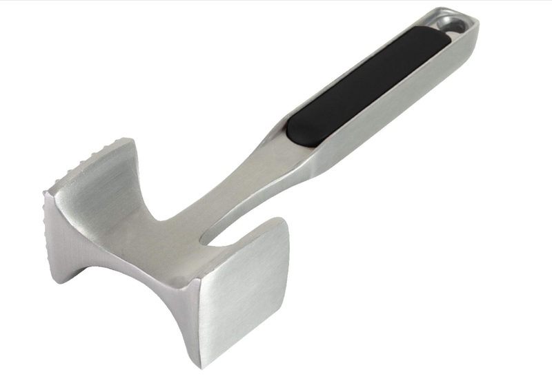 Multi-sided meat tenderiser for tenderising meat, one size,silver