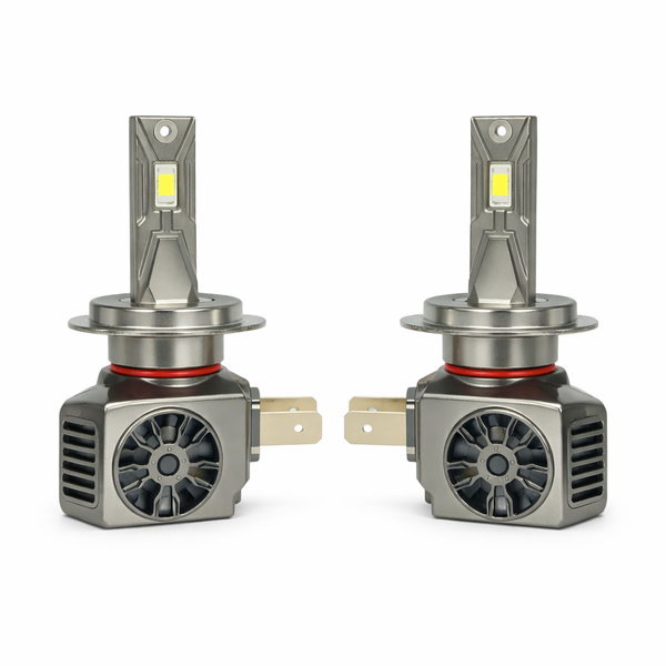 ECOMLIGHT H7 LED Headlight Bulbs 160W 6000K-8500K Pair Plug &amp; Play 12V-36V