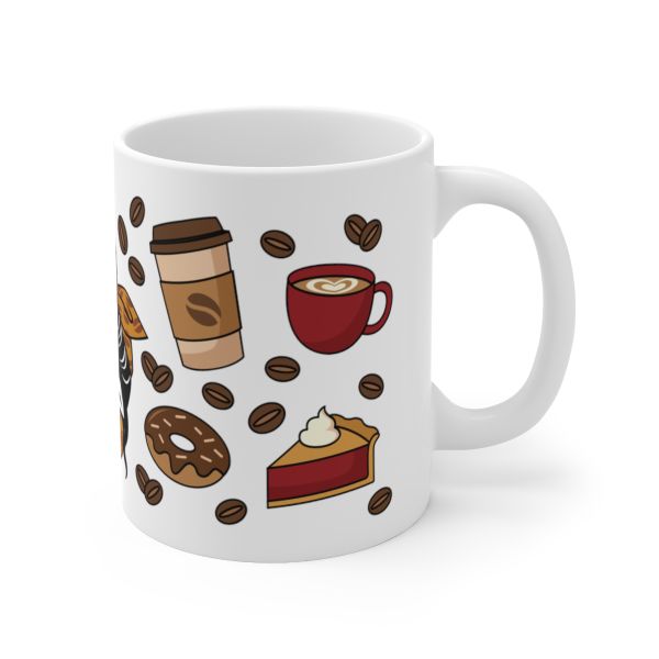 Imaging Architects Coffee Bun Haired Girl Ceramic Mug
