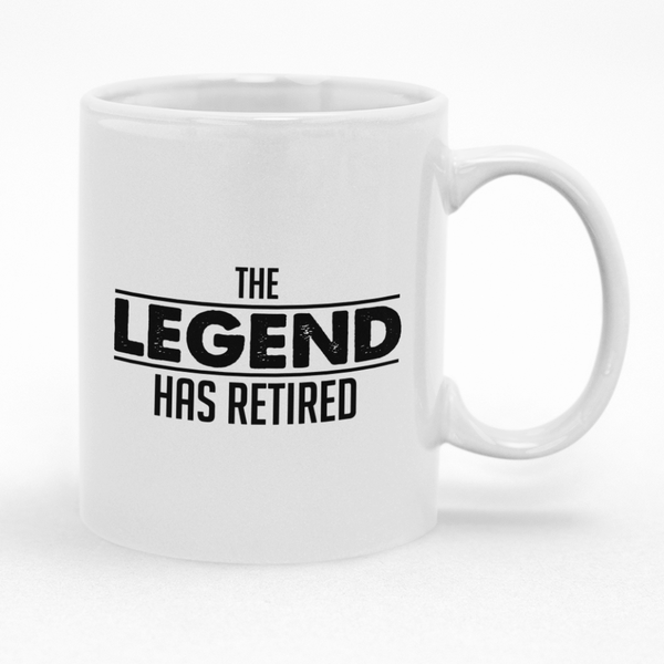 The Legend Has Retired Mug - Retirement Gift Idea