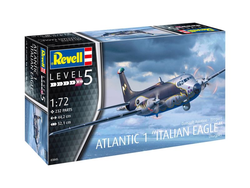 Revell 1/72 Breguet Atlantic 1 "Italian Eagle" Plastic Model Kit