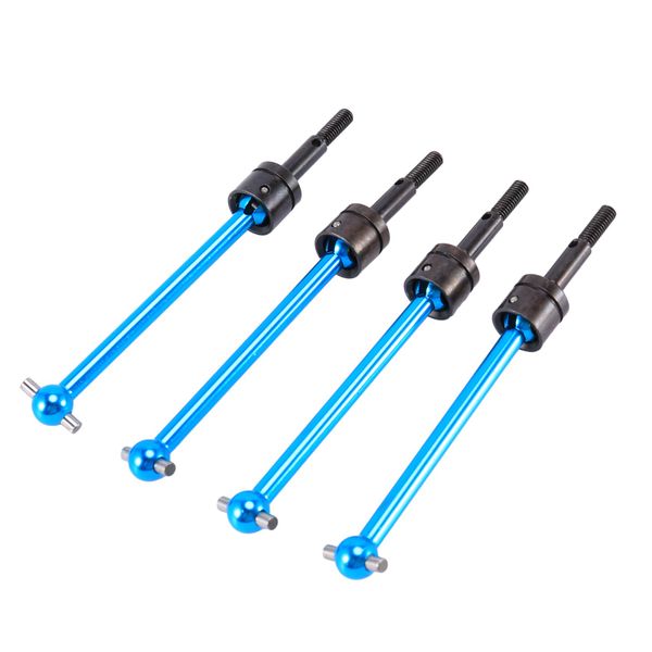 4 Pcs Metal Universal Drive Shaft Cvd (64Mm) For Tamiya Dt03 Tt02B