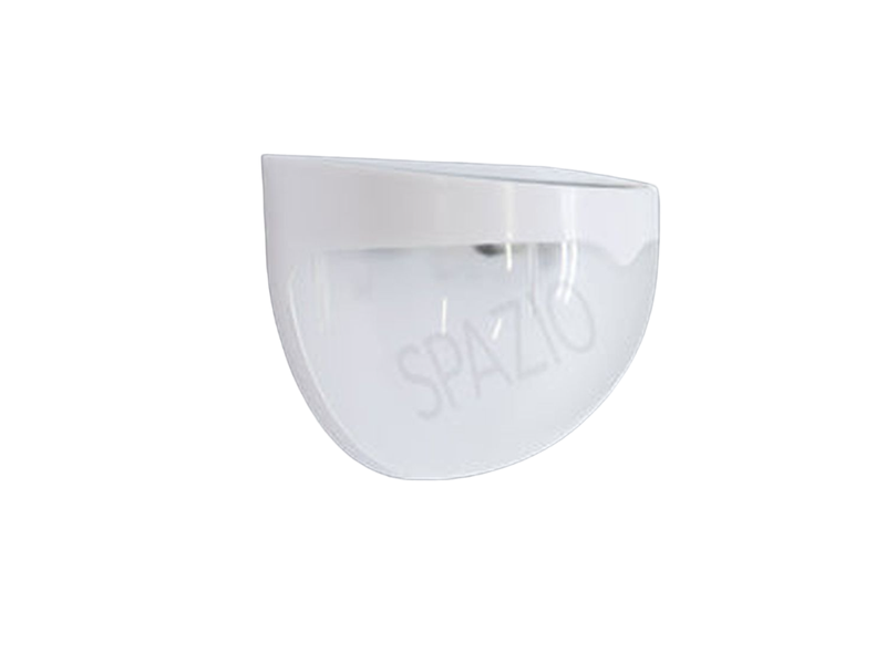 White Solar 0.25W LED Cool White Outdoor Wall Light