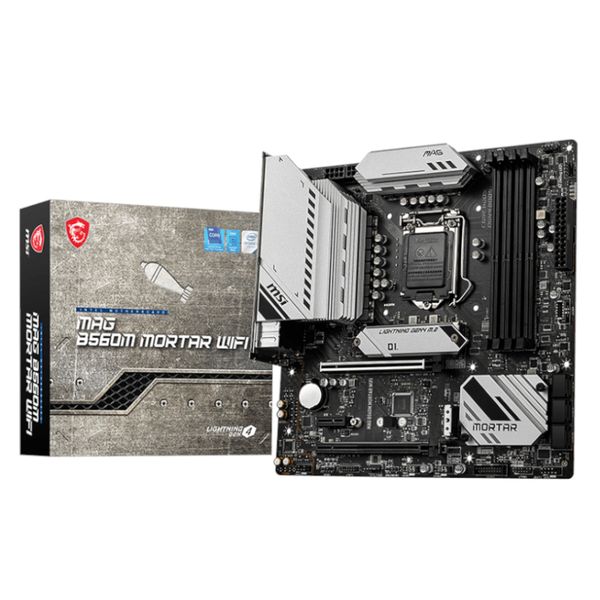 MSI MAG B560 MORTAR WIFI Intel Micro-ATX Motherboard