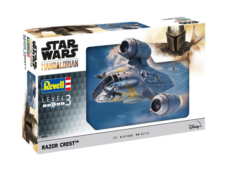 Revell 1/72 Star Wars Razor Crest: The Mandalorian Plastic Model Kit