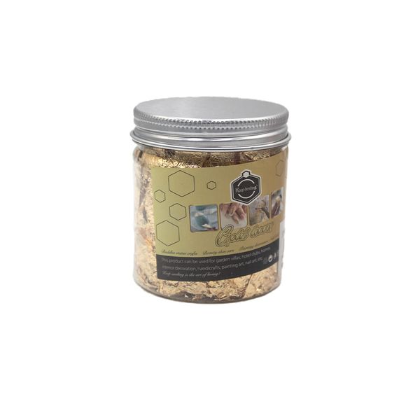 Gold Metallic Foil Flakes
