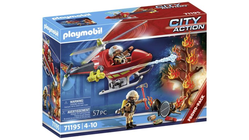 Playmobil Fire Rescue Helicopter
