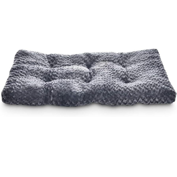 Dog Bed Plush Crate Pad Fulffy Comfy Anti-Slip Mat for Pets Under 10kg