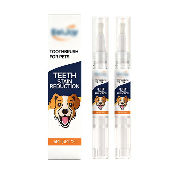 2-Pack Pet Dental Cleaning Pens - Plant-Based, No-Brush Formula (3ml)