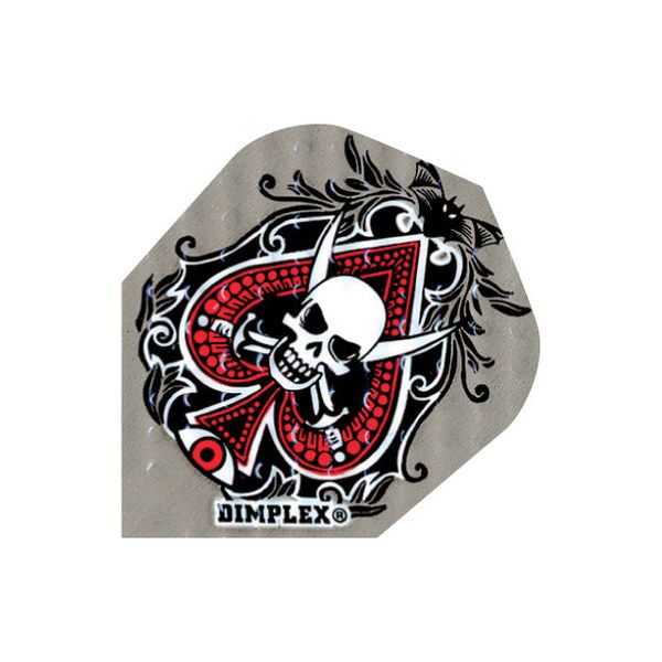 Harrows Flights Dimplex 4008 - Skull of Spades