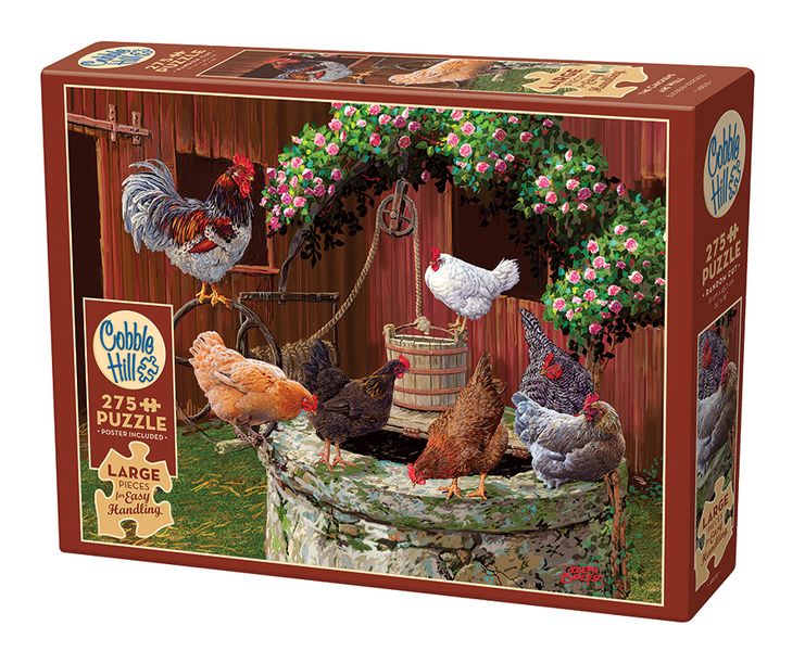 Cobble Hill The Chickens are Well 275 Piece Puzzle