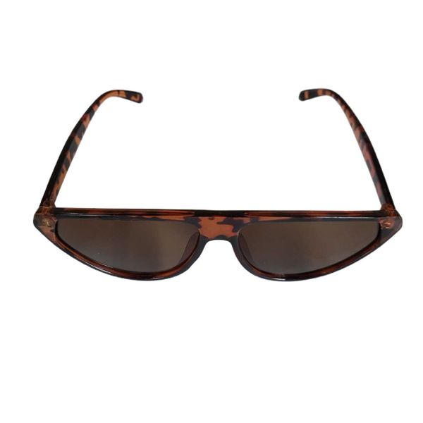 Modern Polarized Leopard Print Plastic Frame Shades Eyewear Sunglasses