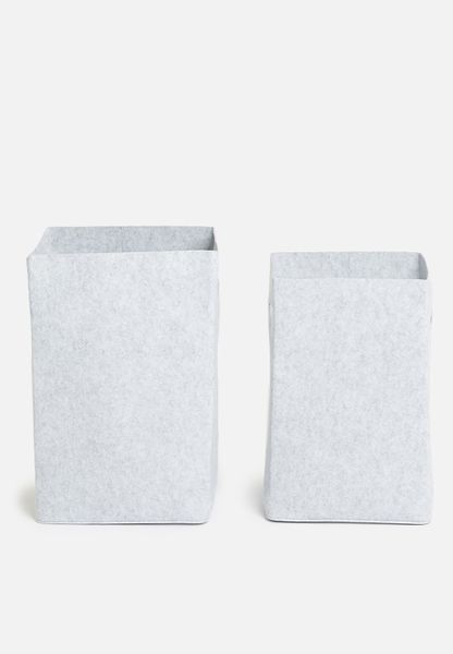 Felt Laundry &amp; Storage Basket