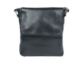 Genuine Leather Unisex Sling Bag Black | Shop Today. Get it Tomorrow ...