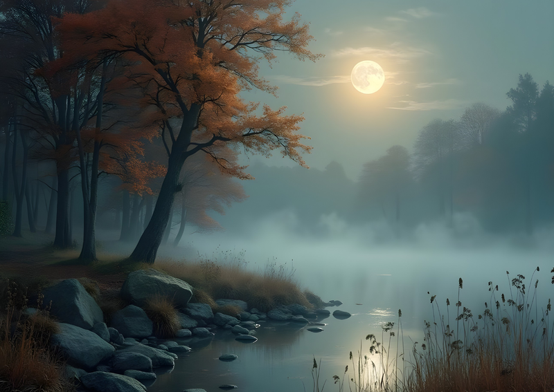 Modern Canvas Wall Art Home Decor - Born By The River