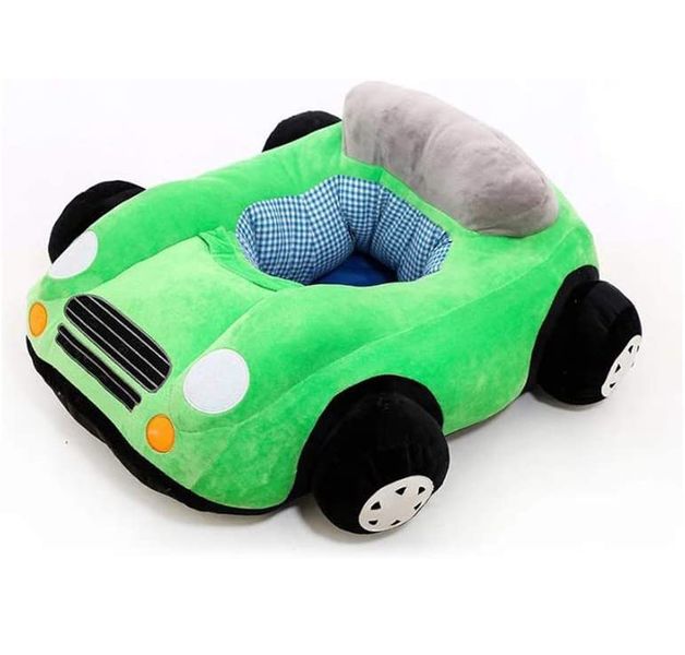 Plush Toy Car for Baby - Blue
