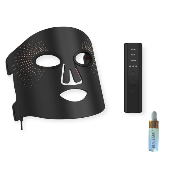LED Photon Beauty Face Therapy Mask &amp; Mini Beau Labs Serum