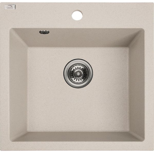 Laveo Alena Granite Sink 1 Bowl - Beige