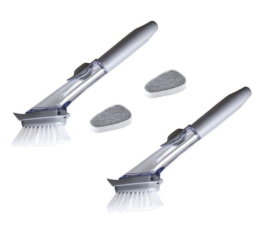 Kitchen Cleaning Brush With Automatic Liquid Tank 2 Pack Buy Online   S Zoom.file