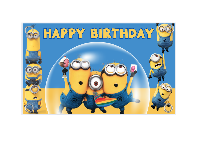 Minion Madness Birthday Banner: Let the Fun Begin